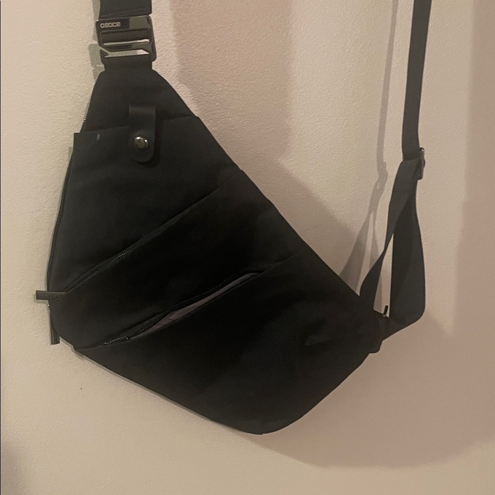 Black Crossbody travel Bag